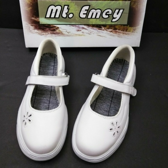 Mt. Emey Shoes - White Orthopedic Comfort Shoes 8.5D